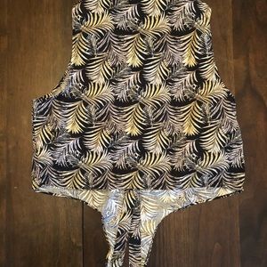 A floral print top